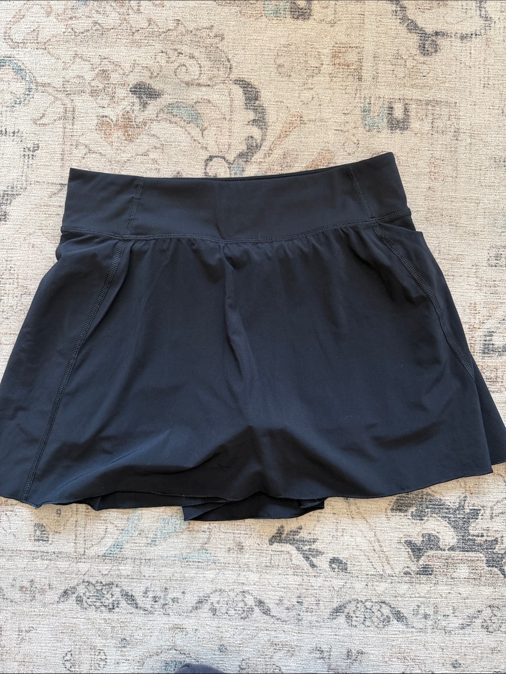 Aritzia Black Athletic Skort with Built-In Shorts